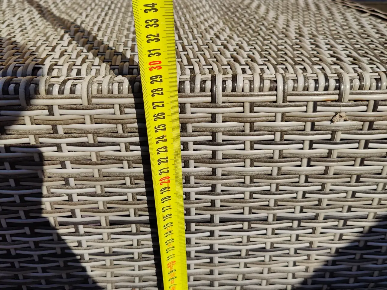 Billede 7 - Solseng i polyrattan m. hynde