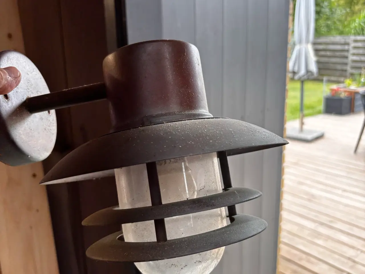 Billede 3 - Kobber udendørs lampe