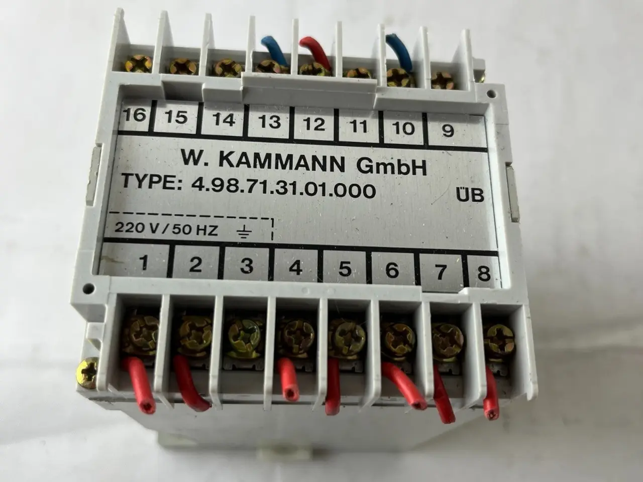 Billede 3 - W. KAMMANN GmbH 4.98.71.31.01.000 relæ / Interface