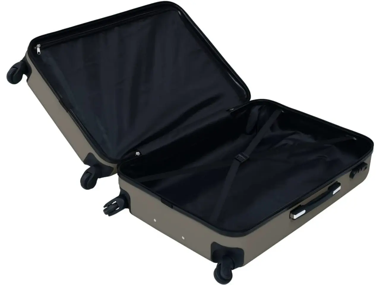 Billede 5 - Hardcase-kuffert i ABS - antracitgrå, 71 cm