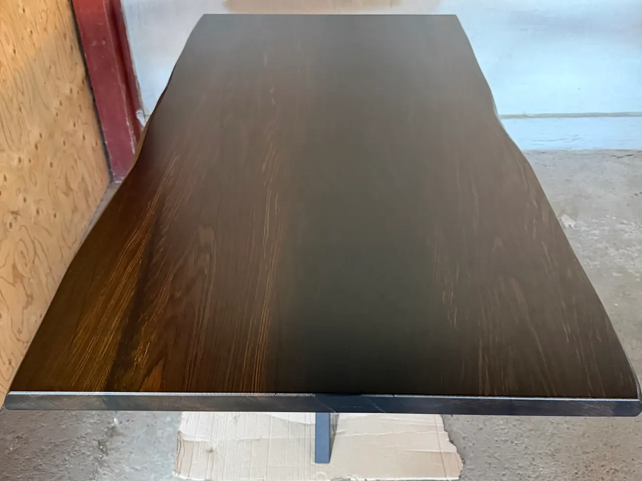 Billede 7 - Epoxy spisebord i moseeg med epoxy river