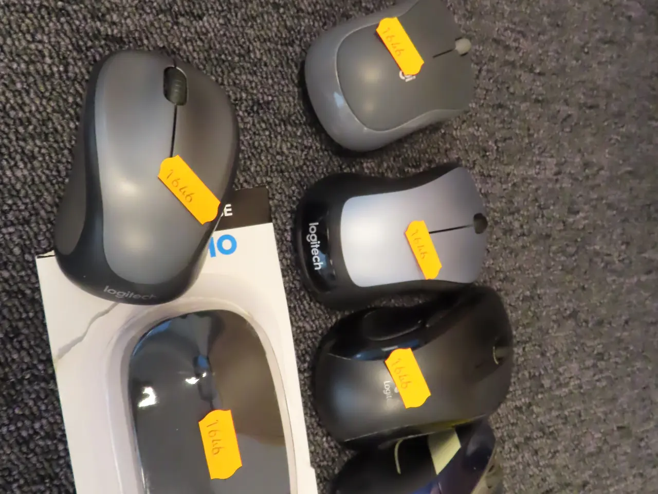Billede 2 - 9 stk. Mus LOGITECH m.fl. (med dongle)