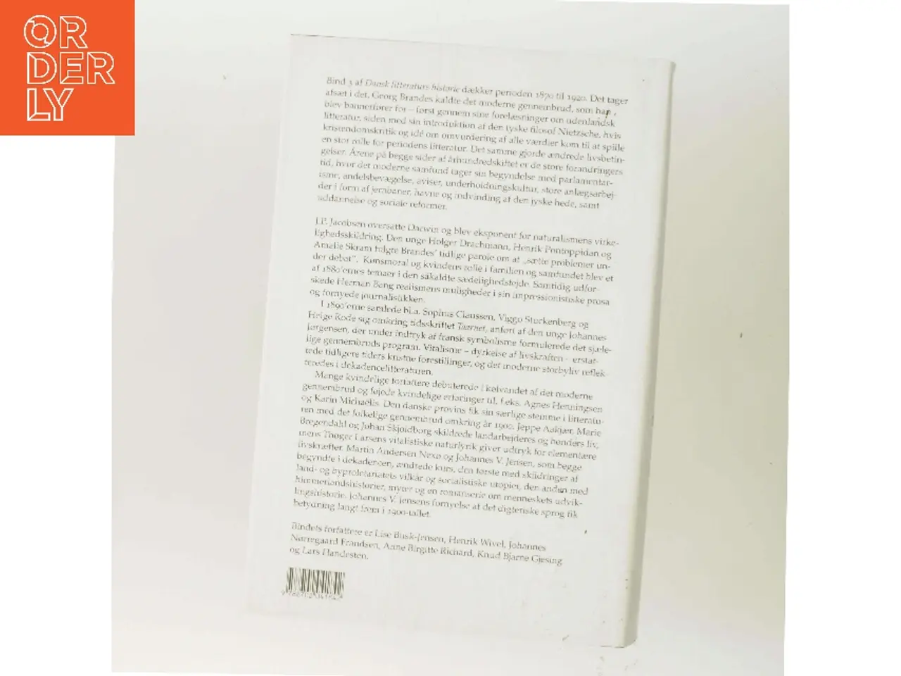 Billede 3 - Dansk litteraturs historie. Bind 3, 1870-1920 (Bog)