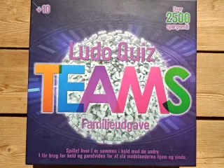 Ludo Quiz Teams Familieudgave Brætspil