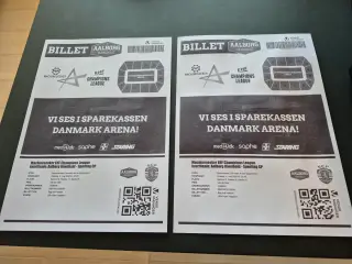 2 stk billetter til Aalborg Håndbold - Sporting CP