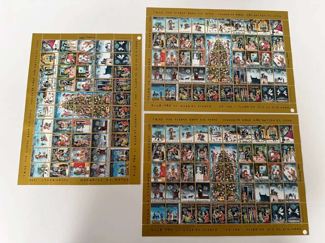 Billede 4 - Julemærkeark 1990-1999