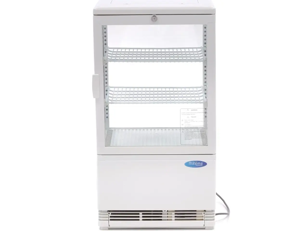 Billede 2 - Kølemontre 58 liter – hvid – B428 x D386 x H810 mm