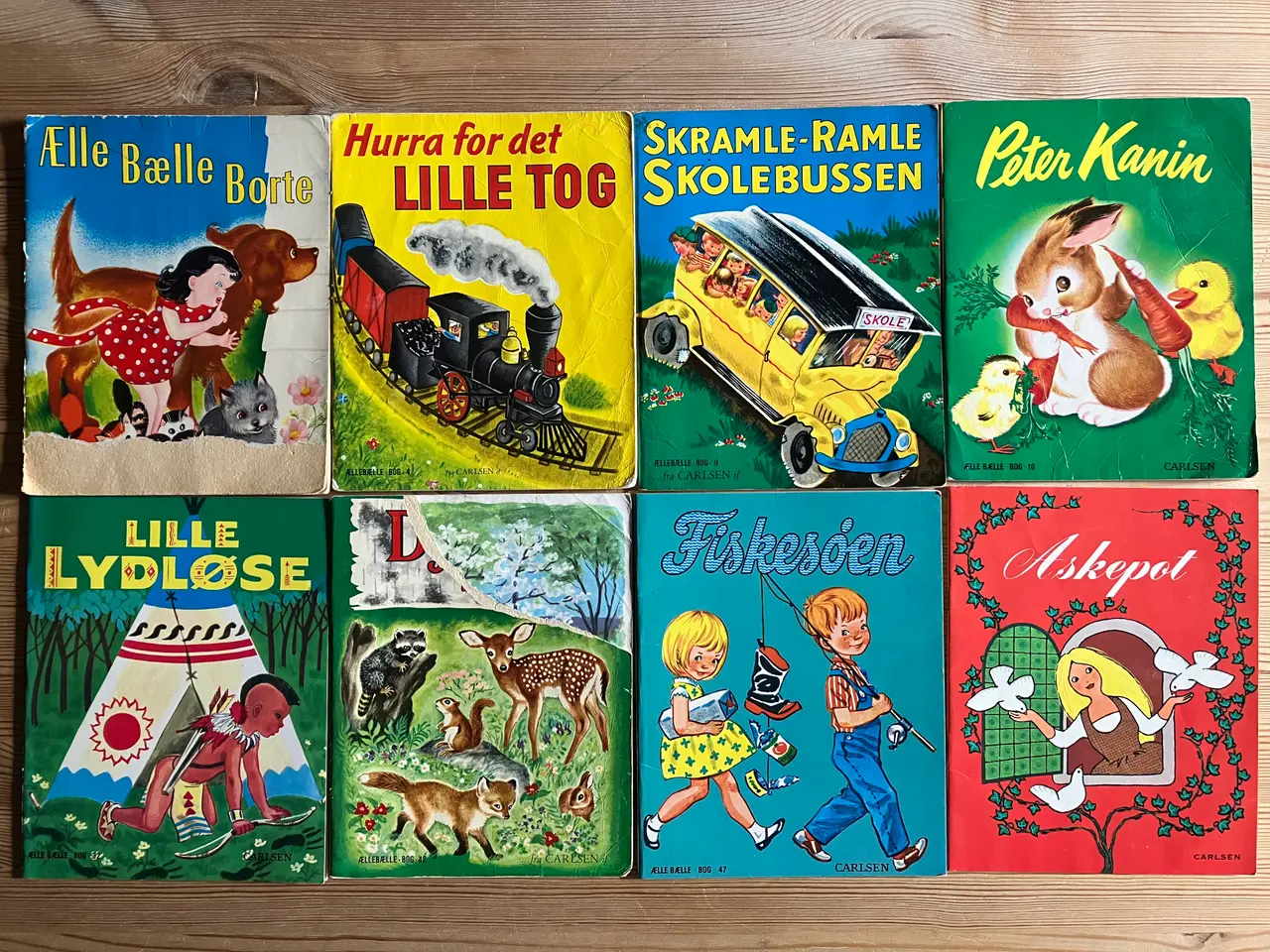 Billede 1 - SUPER-TILBUD: 50 Ælle Bælle bøger, i alt 450 kr.