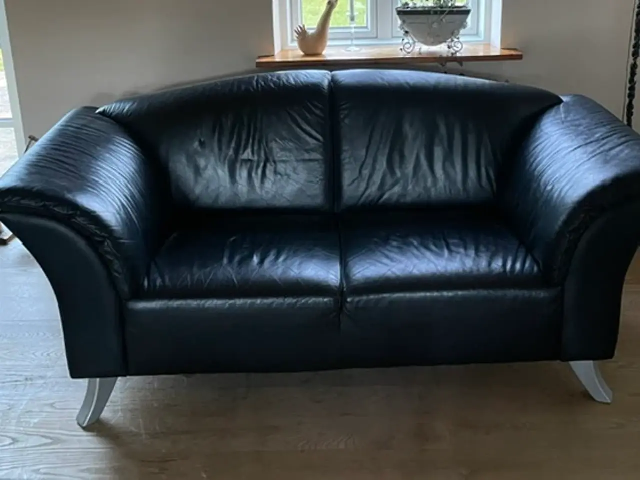 Billede 3 - Klassisk lædersofa til 2