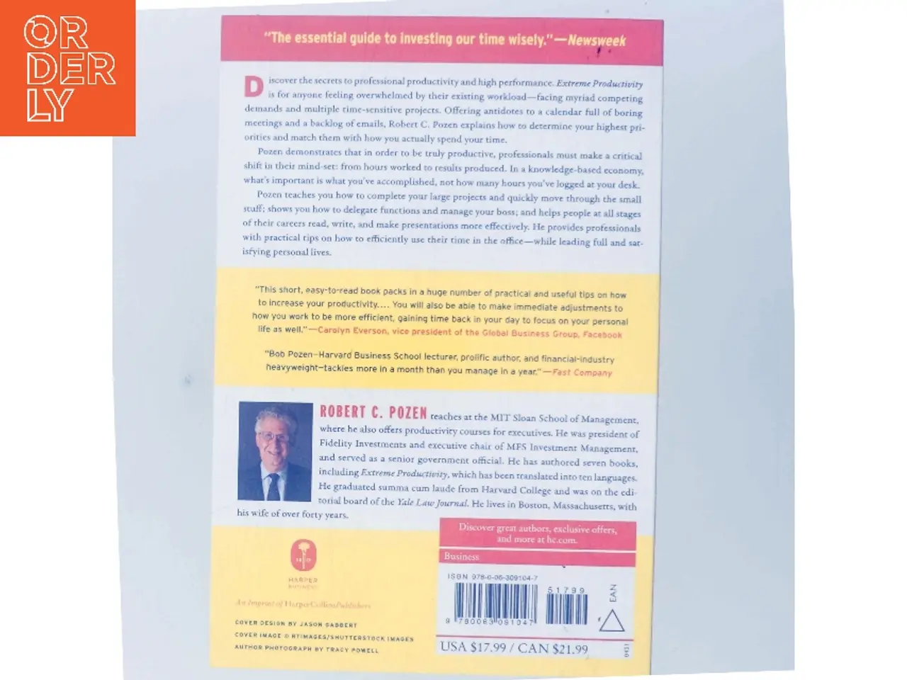 Billede 3 - Extreme Productivity af Robert C. Pozen (Bog)