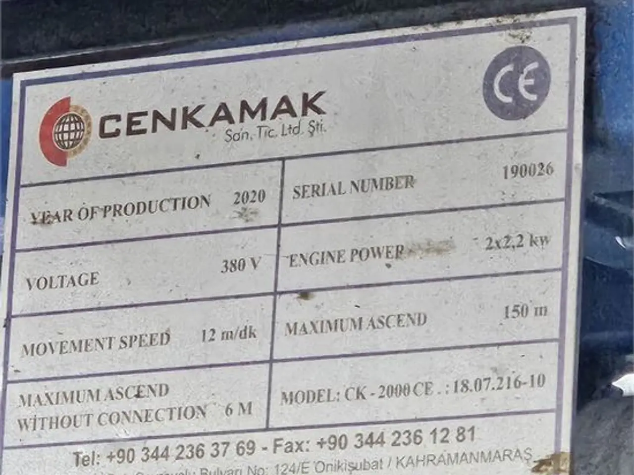 Billede 9 - Cenkamak CK-2000 Megatower - 2 styk / 2 pieces