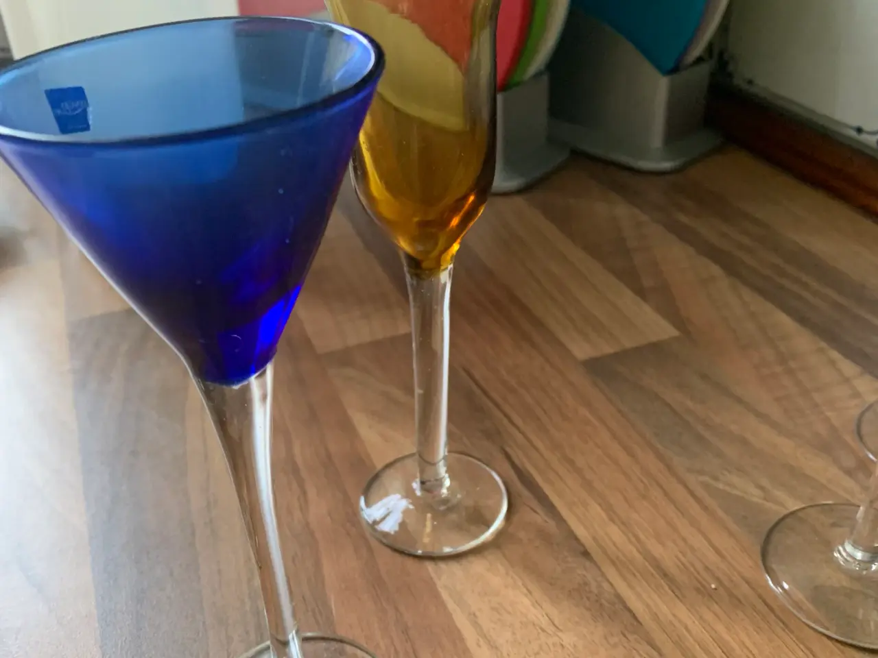 Billede 1 - Snapseglas i forskellige farver