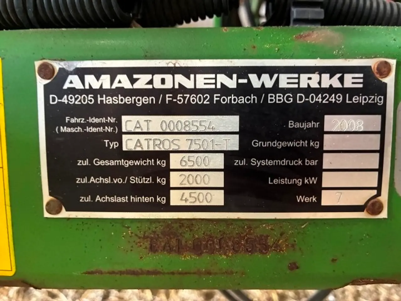 Billede 5 - Amazone CATROS 7501-T DISC