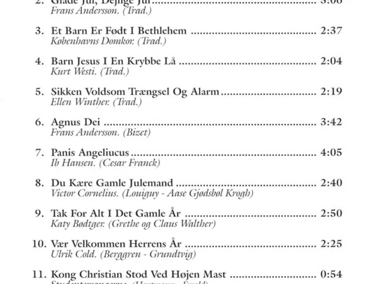Billede 3 - Diverse kunstnere – Glædelig Jul og Godt… – CD