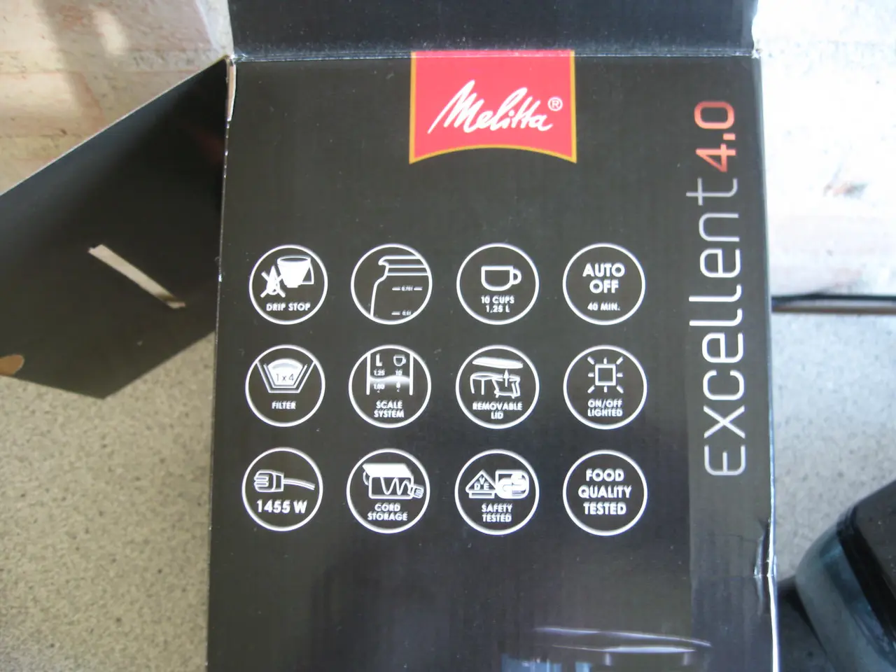 Billede 6 - Melitta Excellent 4.0 M511-BK kaffemaskine i sort