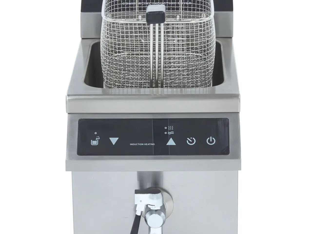 Billede 3 - Induktion Deep Fryer 1 x 8L med aftapningshane
