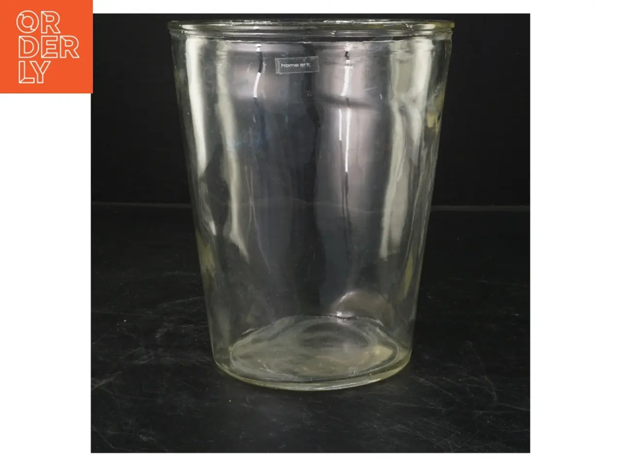 Billede 1 - Klart glas vase (str. 19x16 cm)