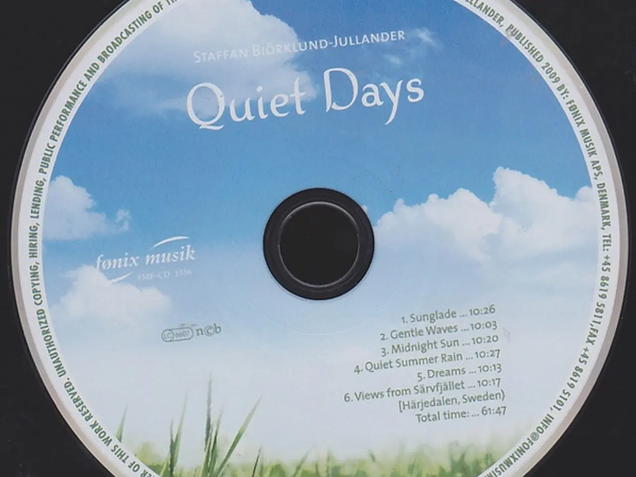 Billede 4 - Staffan Björklund-Jullander – Quiet Days – CD