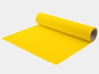 Stahls Tekstil folie yellow 5 m -10 m & 20 m ruller