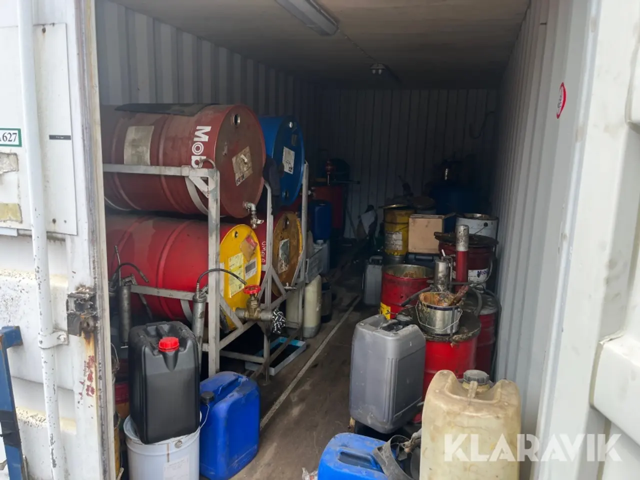 Billede 7 - 20Fods container med indhold smøre lager