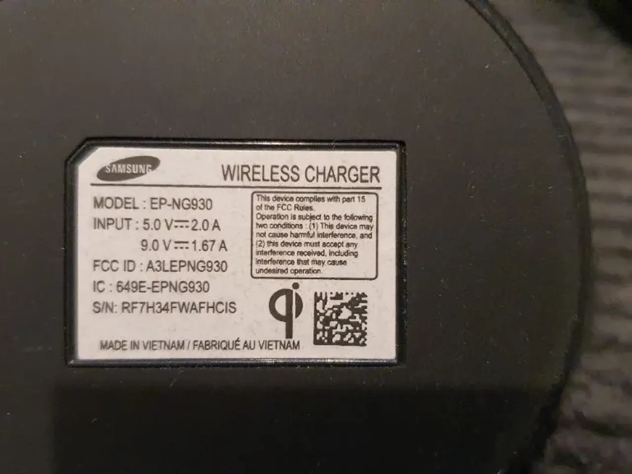 Billede 1 - Samsung Original Trådløs Lader 2 stk
