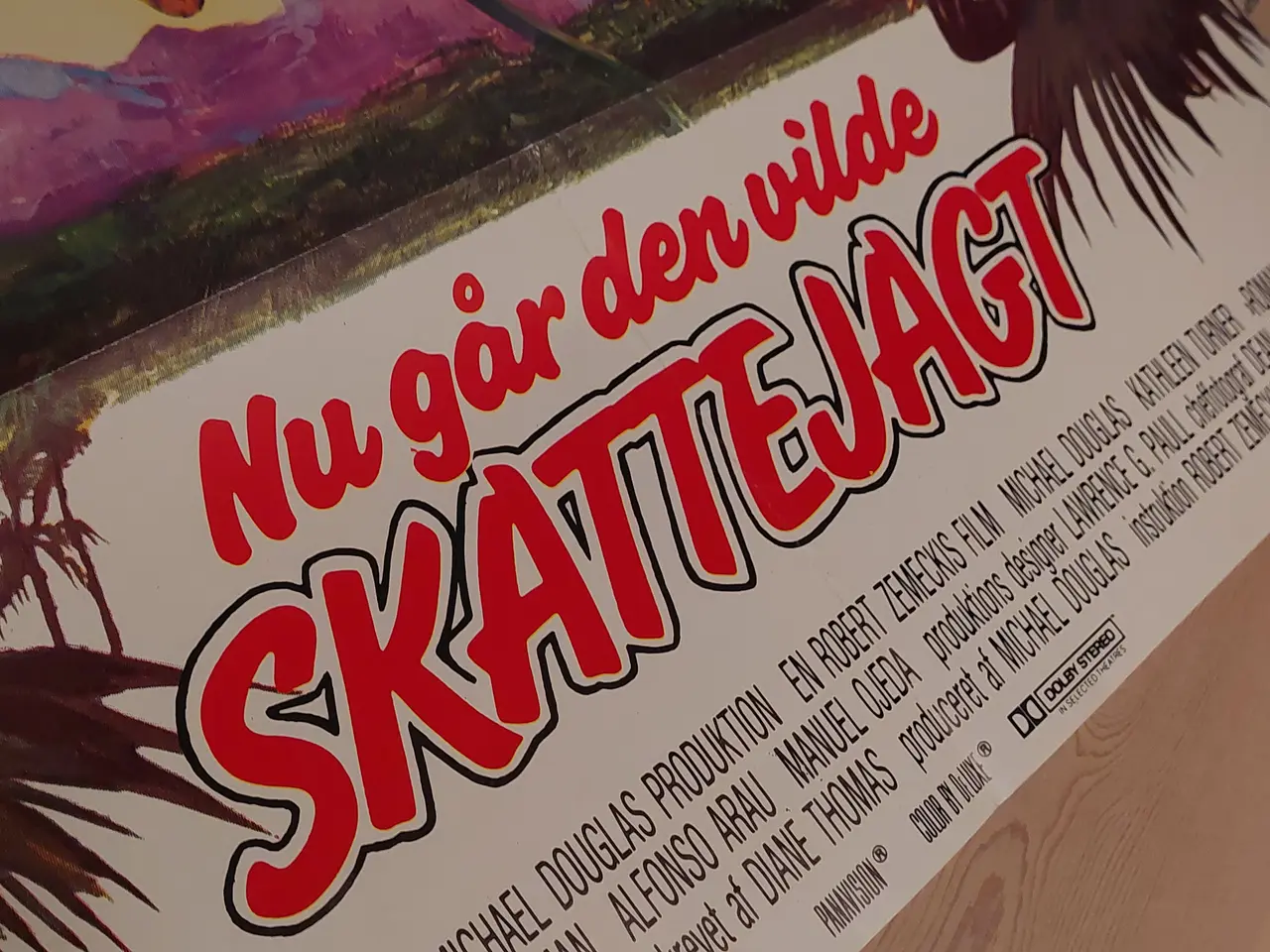 Billede 8 - Biografplakat – Nu går den vilde skattejagt (1984)