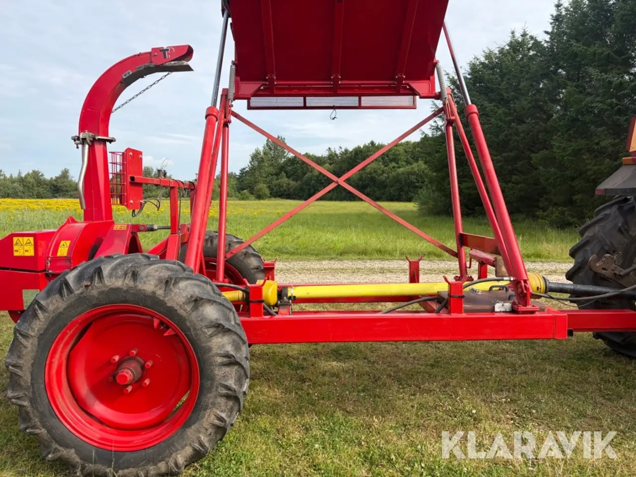 Billede 12 - Flishugger med vogn TP 150