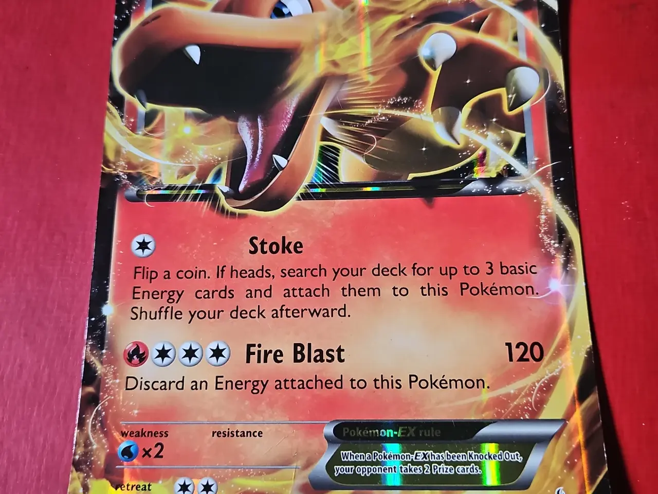 Billede 1 - Charizard EX Pokémon jumbo kort