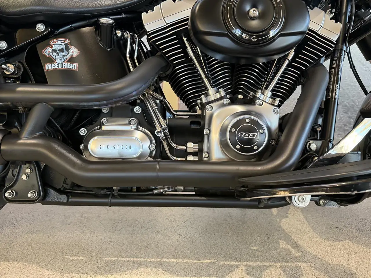 Billede 6 - Harley-Davidson FLSTFB Fat Boy 103"