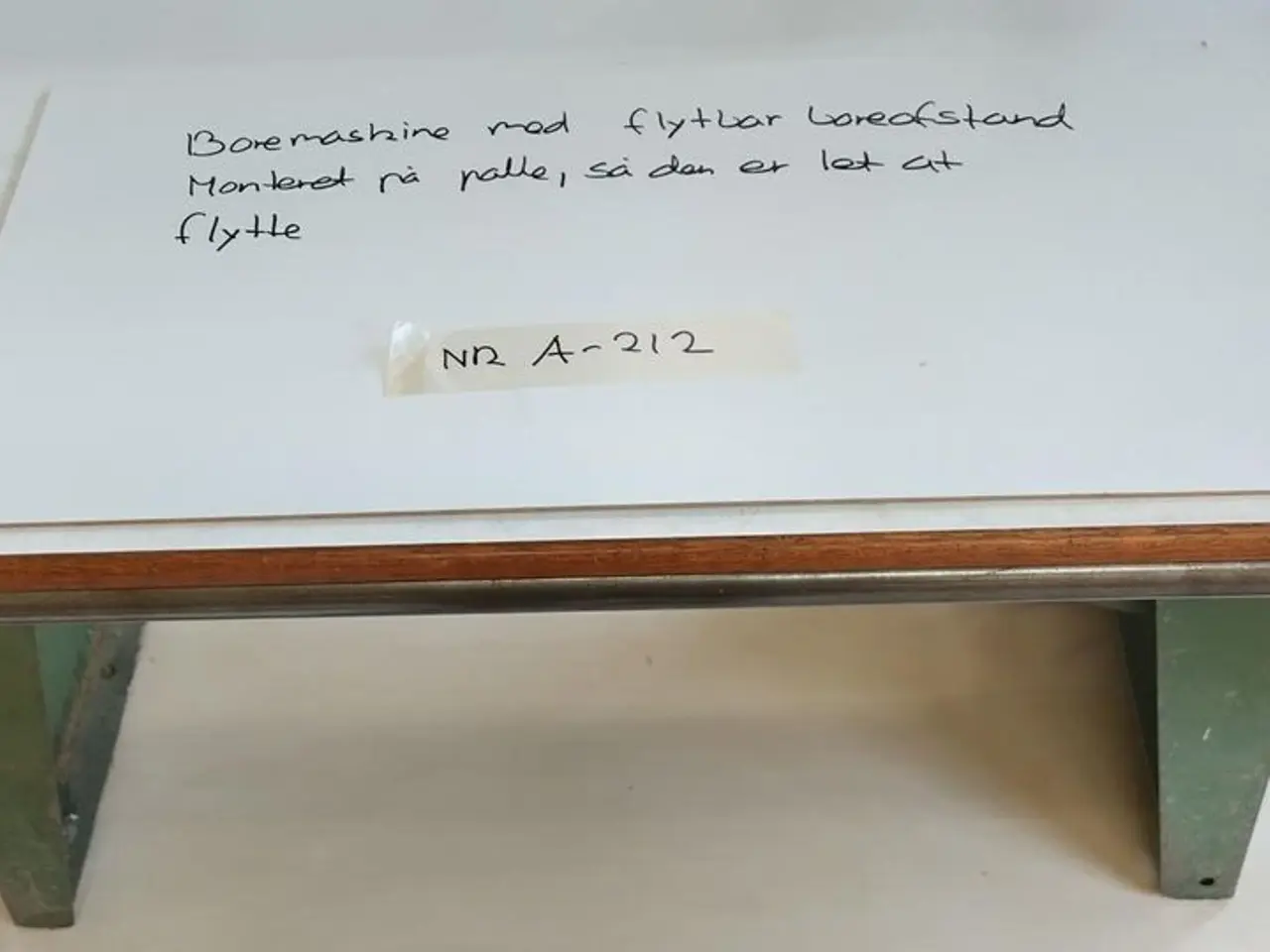 Billede 2 - Boremaskine med flytbar boreafstand