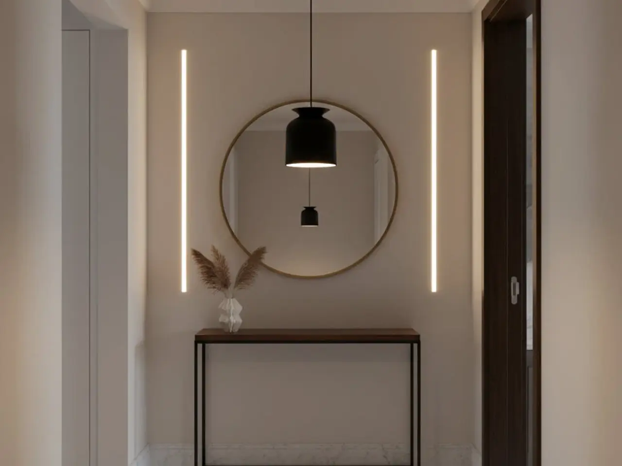 Billede 2 - GUBI Ronde Lampe – Sort H 24 cm