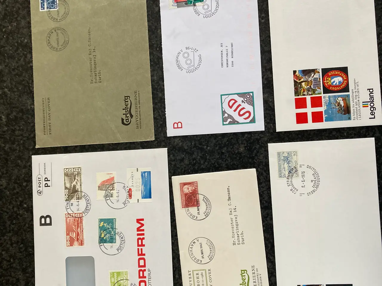 Billede 3 - Dk. Årshæfte, mini ark og fdc kuverter