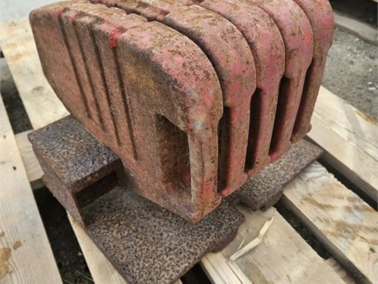 Billede 7 - ABC 5X40 - Frontvægte / front weights 5 x 40 kg.