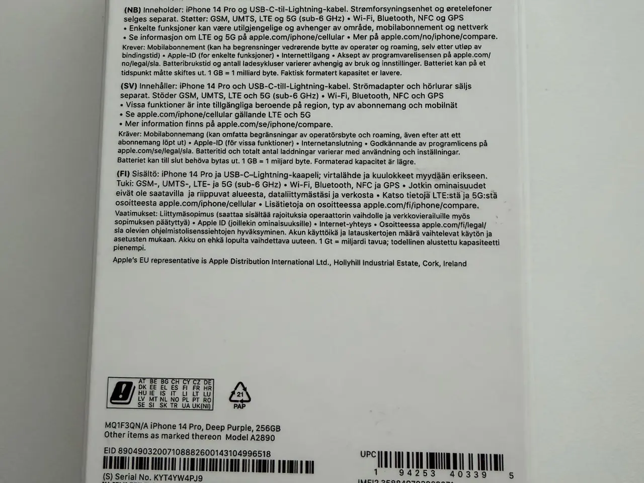 Billede 4 - iPhone 14 Pro