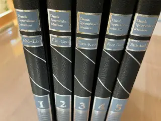 Dansk Sportsfiskerleksikon - bind 1-5.