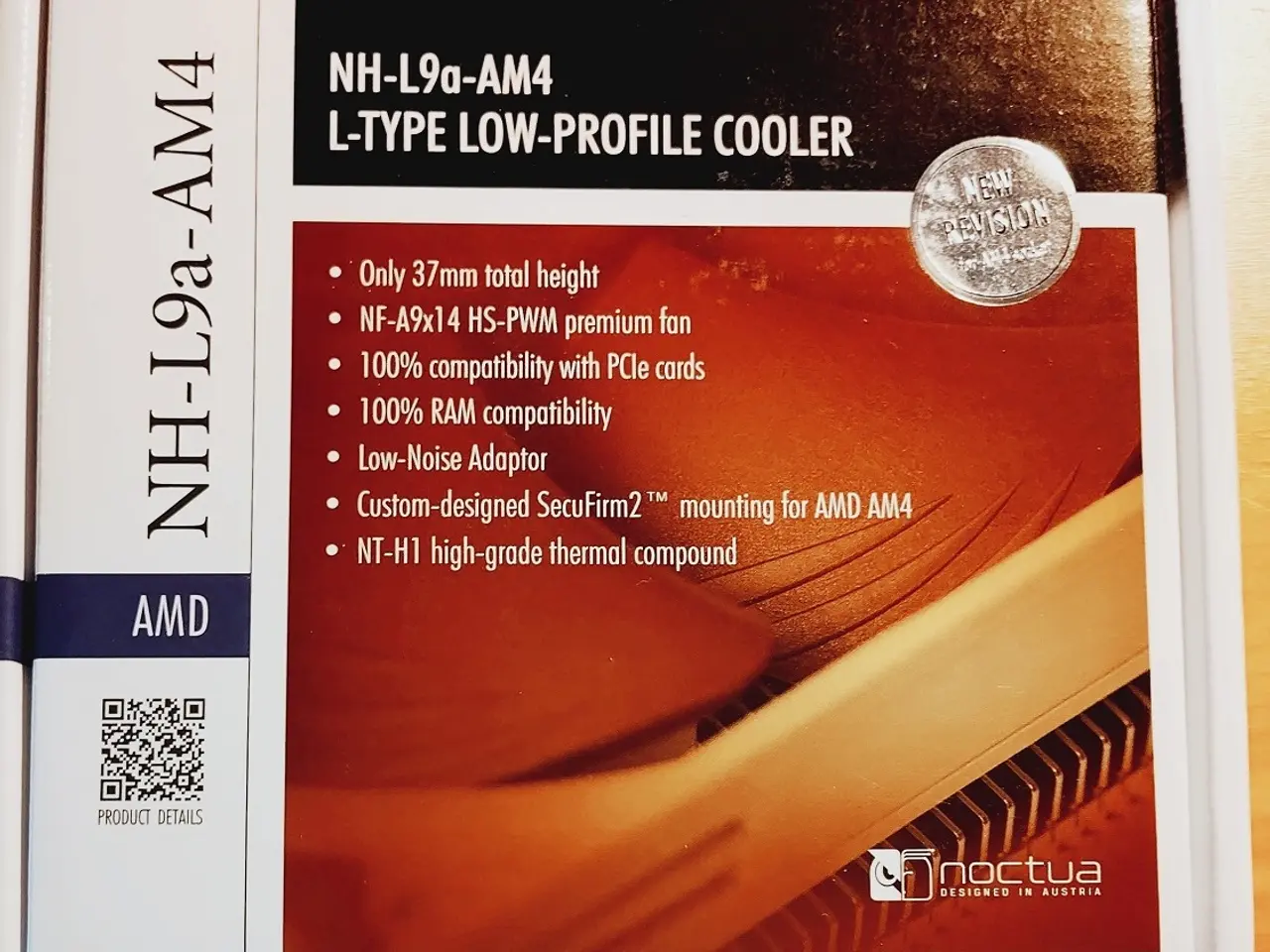 Billede 2 - Noctua NH-L9a-AM4 Lav Profil Køler