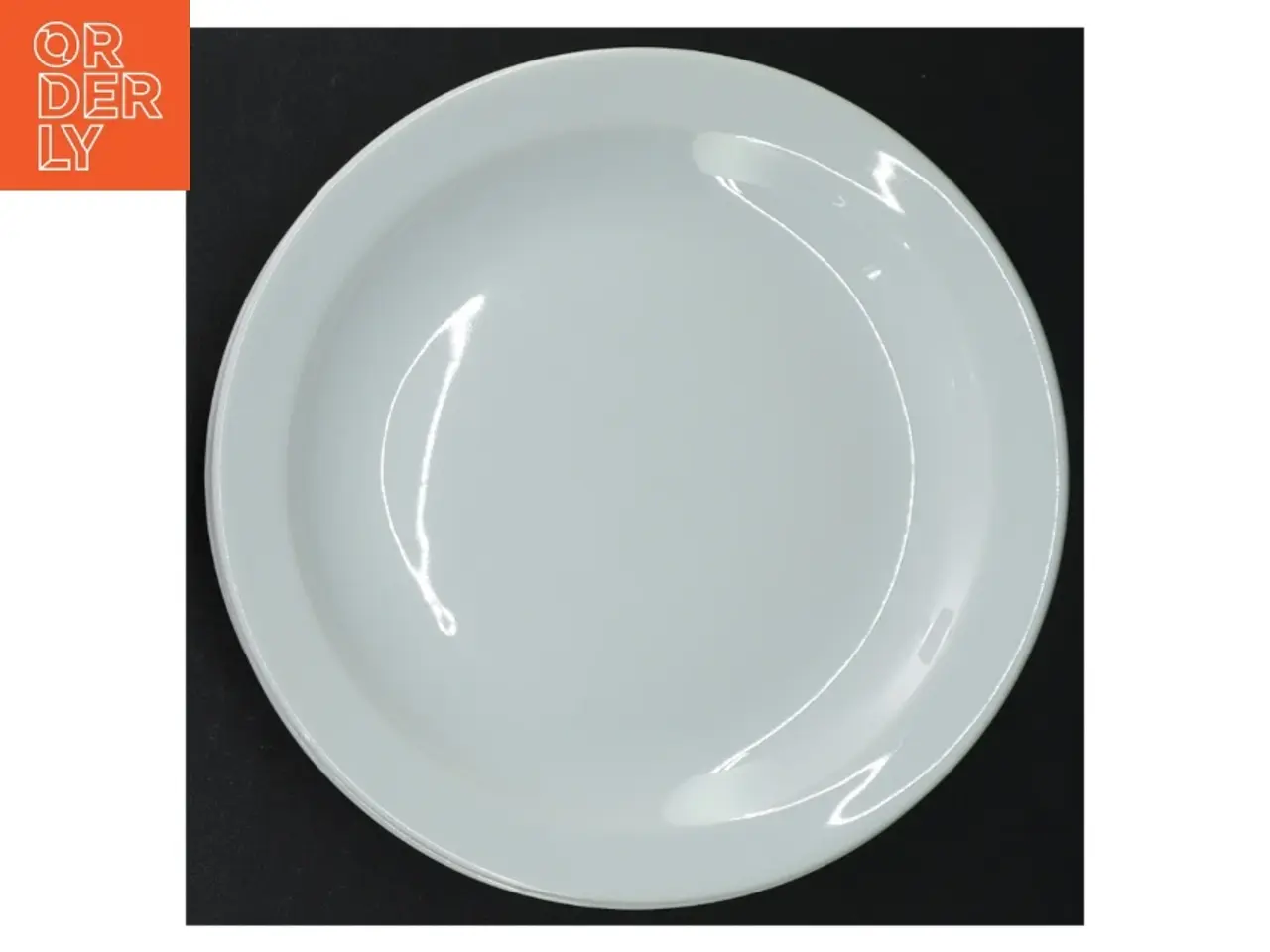 Billede 4 - Hvide middagstallerkener (str. 17 x 2 cm)