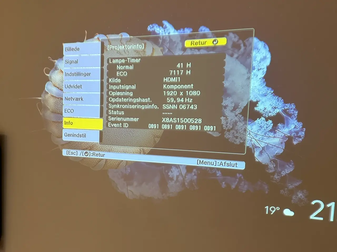 Billede 7 - Epson EH-TW710 projektor