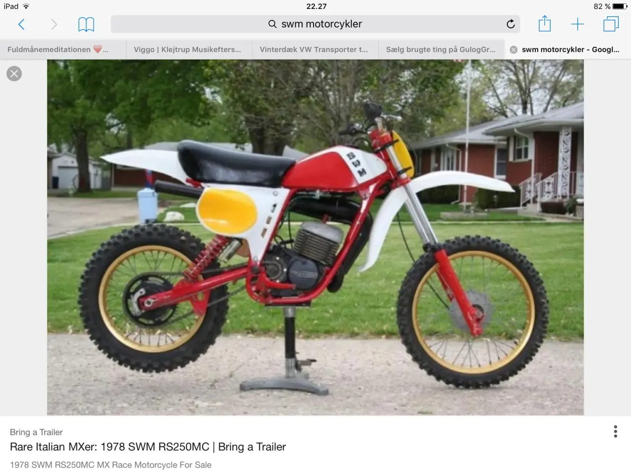 Billede 2 - Gammel crosser med rotax motor købes .