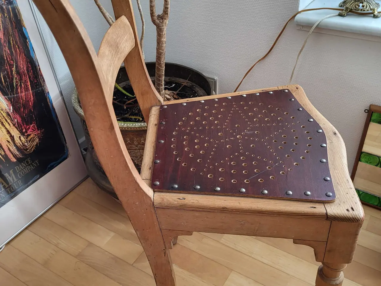 Billede 4 - Dekorativ antik stol