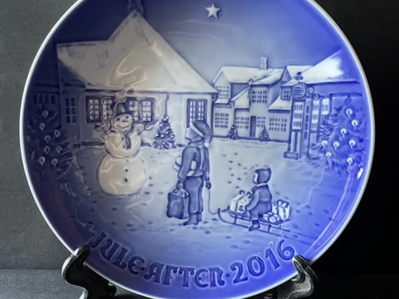 Billede 1 - Bing & Grøndahl juleplatte 2016 Ny Platte i original Æske