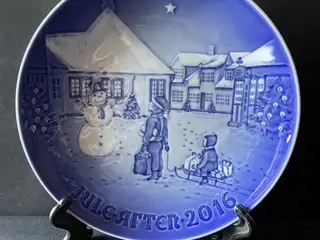 Bing & Grøndahl juleplatte 2016 Ny Platte i original Æske