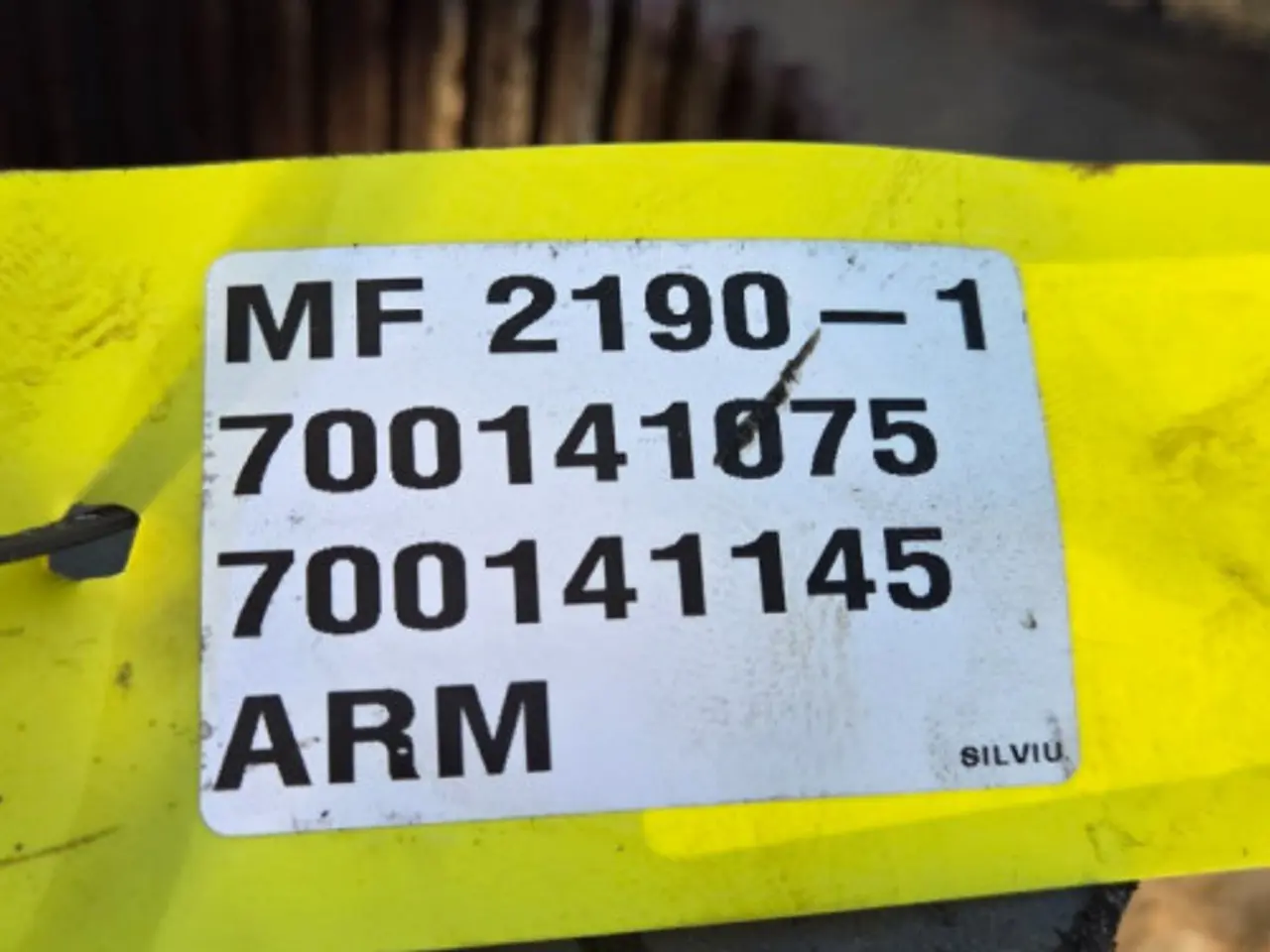 Billede 5 - Massey Ferguson 2190 Arm 700141075