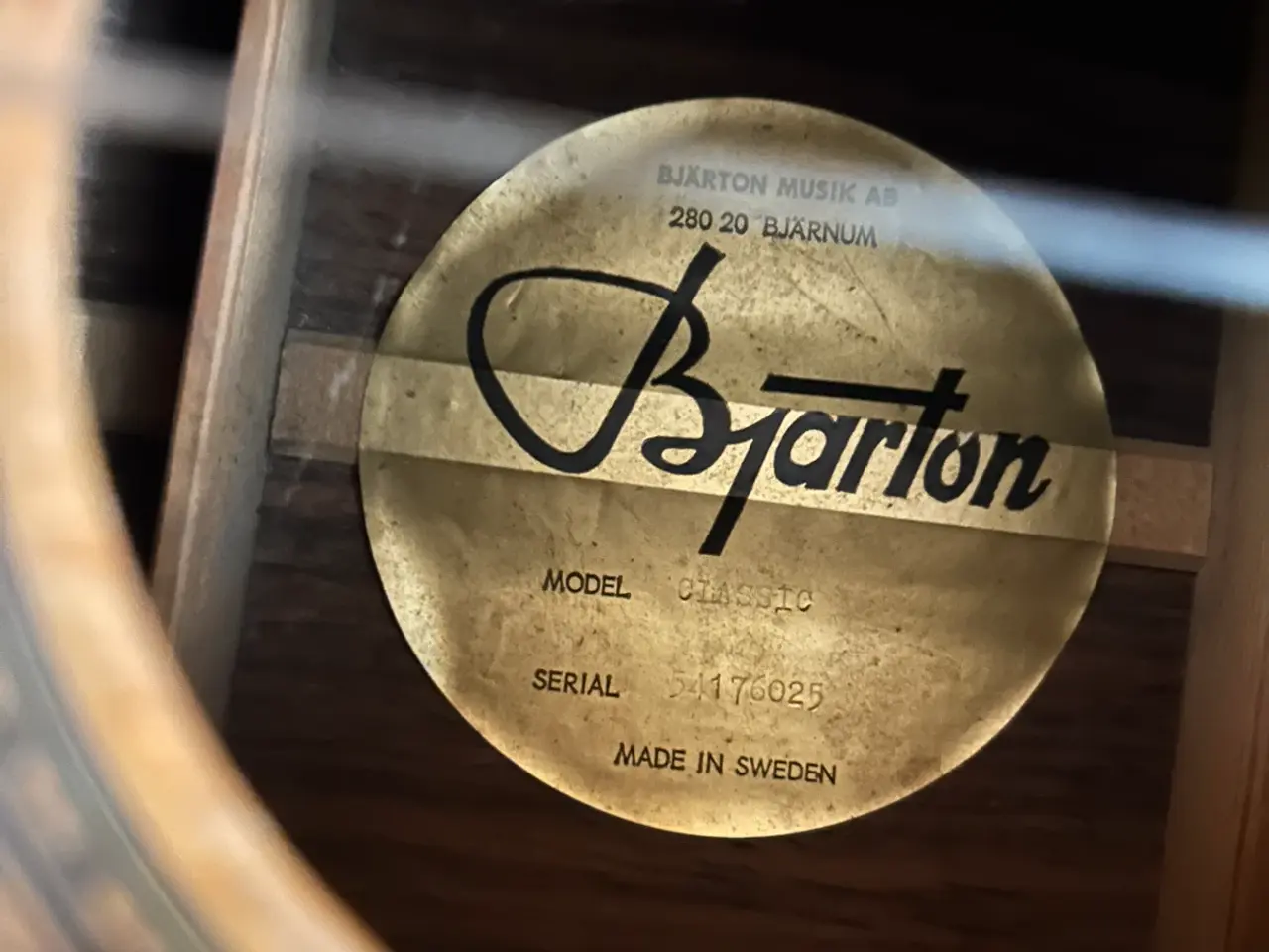 Billede 2 - Bjärton Classic C-110 vintage guitar