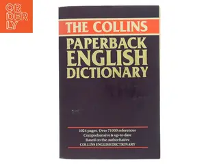 The Collins paperback English dictionary af William T. McLeod (Bog)
