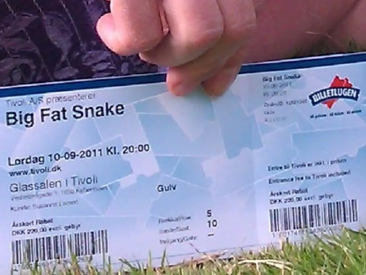 Billede 5 - Big Fat Snake t-shirt med autografer