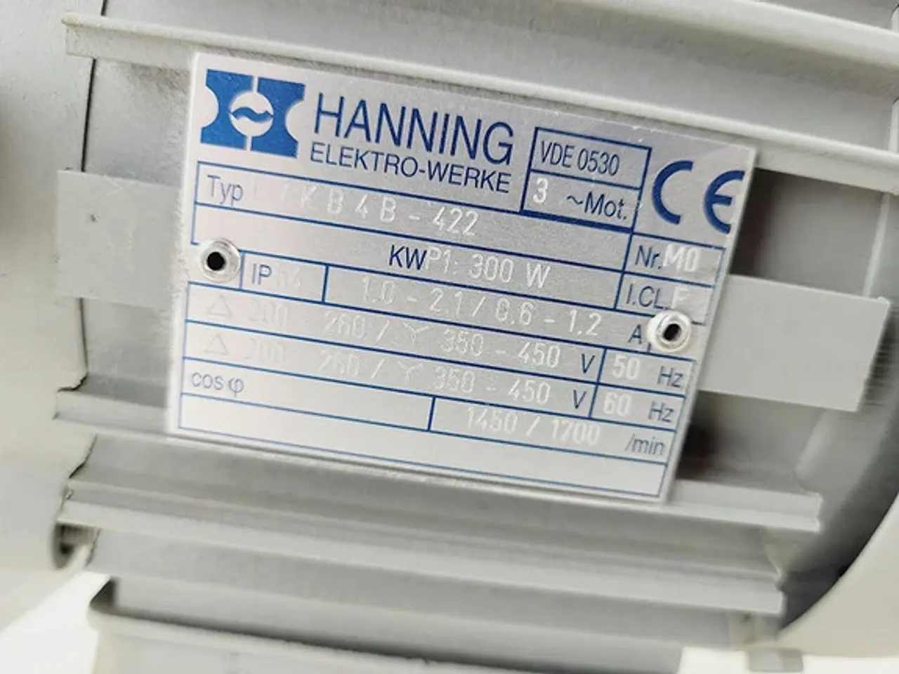 Billede 5 - Elmotor Hanning 300W