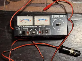 Jumbo D.C. Ni-Cd Batteri Oplader "09-110"