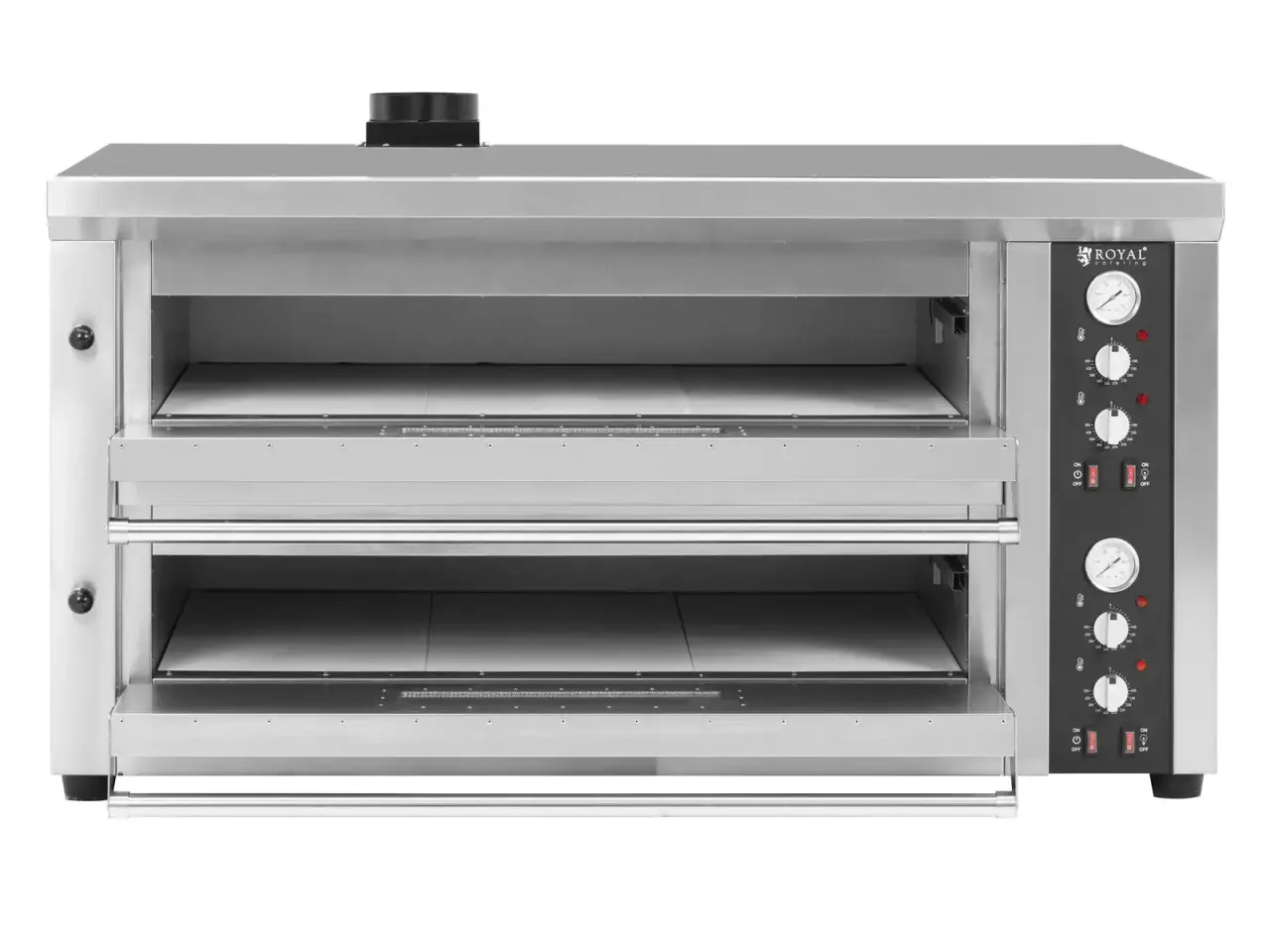 Billede 7 - Elektrisk Pizzaovn 2 x 6 Ø33 cm – 400 V