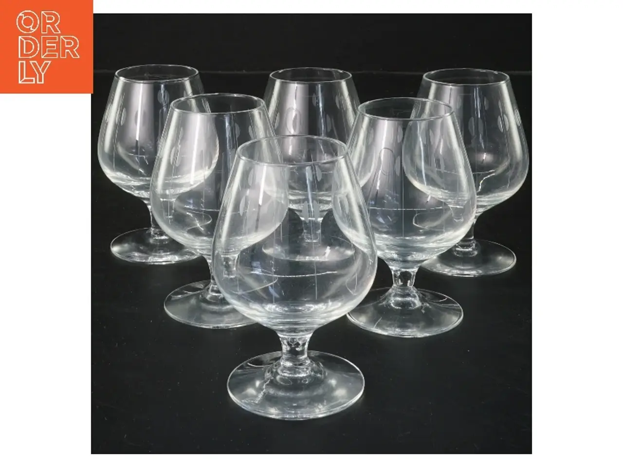 Billede 1 - Sæt med 6 glas (Ø 4 cm højde 9 cm)